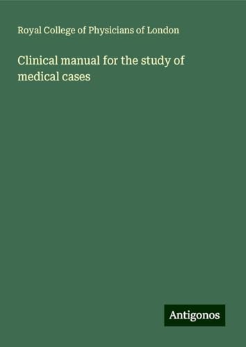 Clinical manual for the study of medical cases