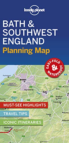 Lonely Planet Bath & Southwest England Planning Map von Lonely Planet