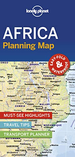 Lonely Planet Africa Planning Map Lonely Planet Africa Planning Map
