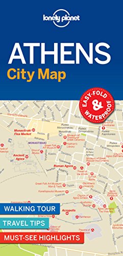 Lonely Planet Athens City Map: Walking Tour, Travel Tips, Must-see Highlights von LONELY PLANET