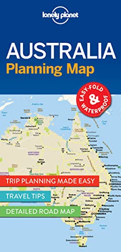 Lonely Planet Australia Planning Map 1 (Planning Maps): Must-See Highlights, Travel Tips, Transport Planner. Easy-fold, waterproof
