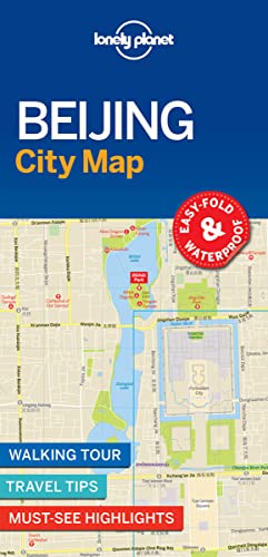 Lonely Planet Beijing City Map: Walking Tour - Travel Tips- Must-see Highlights. Easy Fold & Waterproof