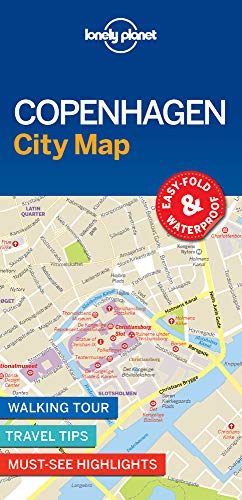 Lonely Planet Copenhagen City Map Lonely Planet Copenhagen City Map