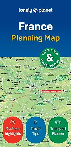 Lonely Planet France Planning Map Lonely Planet France Planning Map