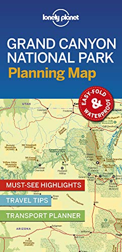 Lonely Planet Grand Canyon National Park Planning Map Lonely Planet Grand Canyon National Park Planning Map