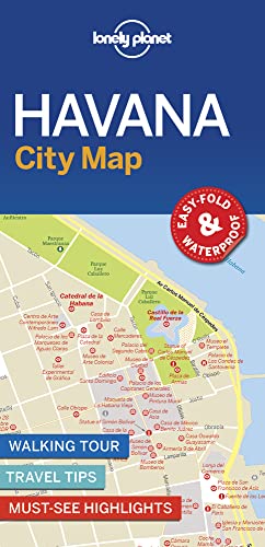 Lonely Planet Havana City Map Lonely Planet Havana City Map