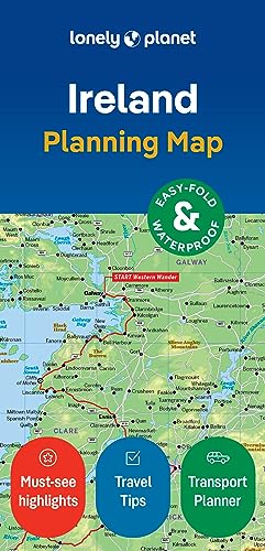 Lonely Planet Ireland Planning Map Lonely Planet Ireland Planning Map