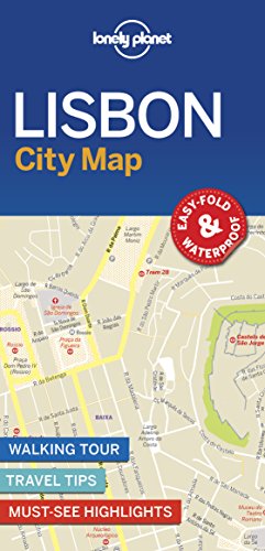 Lonely Planet Lisbon City Map