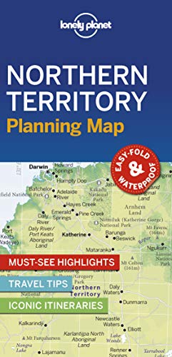 Lonely Planet Northern Territory Planning Map von Lonely Planet