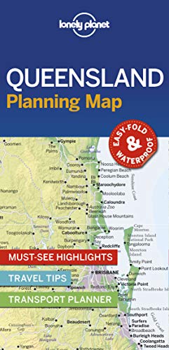 Lonely Planet Queensland Planning Map von Lonely Planet