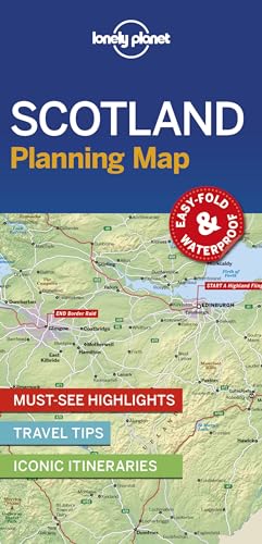 Lonely Planet Scotland Planning Map von Lonely Planet