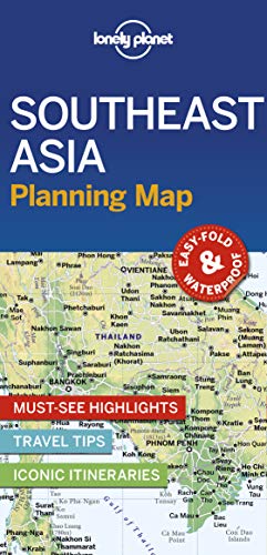 Lonely Planet Southeast Asia Planning Map Lonely Planet Southeast Asia Planning Map