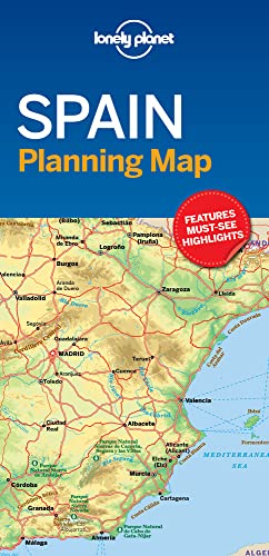 Lonely Planet Spain Planning Map: Travel-Tips, Must-See-Highlights, Transport Planner Lonely Planet Spain Planning Map: Travel-Tips, Must-See-Highlights, Transport Planner