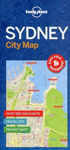 Lonely Planet Sydney City Map: Easy-Fold & Waterproof