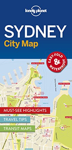 Lonely Planet Sydney City Map: Easy-Fold & Waterproof Lonely Planet Sydney City Map: Easy-Fold & Waterproof