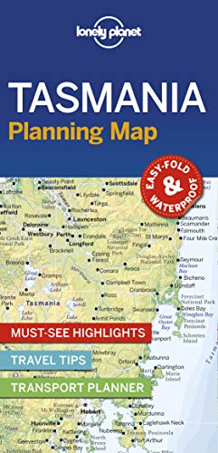 Lonely Planet Tasmania Planning Map von Lonely Planet