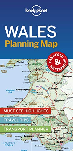 Lonely Planet Wales Planning Map Lonely Planet Wales Planning Map