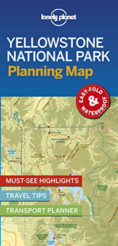 Lonely Planet Yellowstone National Park Planning Map Lonely Planet Yellowstone National Park Planning Map