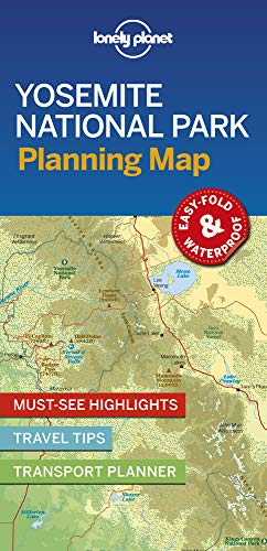 Lonely Planet Yosemite National Park Planning Map Lonely Planet Yosemite National Park Planning Map