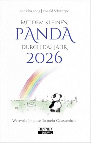 Mit dem kleinen Panda durch das Jahr 2026: Wertvolle Impulse für mehr Gelassenheit - Der inspirierende Taschenkalender – mit bezaubernden ... farbig – mit Lesebändchen – 10,0 x 15,5 cm Mit dem kleinen Panda durch das Jahr 2026: Wertvolle Impulse für mehr Gelassenheit - Der inspirierende Taschenkalender – mit bezaubernden ... farbig – mit Lesebändchen – 10,0 x 15,5 cm von Ludwig bei Heyne