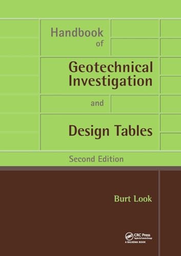 Handbook of Geotechnical Investigation and Design Tables: Second Edition von CRC Press