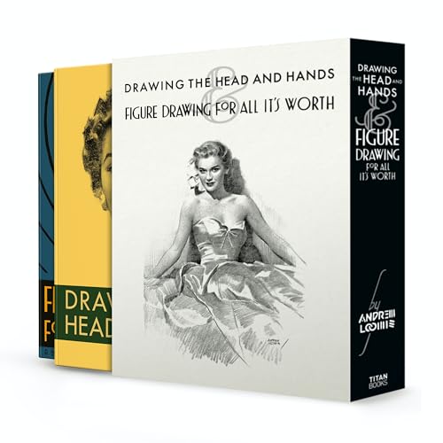 Drawing the Head and Hands & Figure Drawing For All Its Worth (Andrew Loomis) von Titan Books (UK)