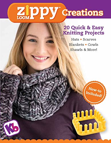 Zippy Loom Creations: 20 Quick & Easy Knitting Projects von Cedar Lane Press