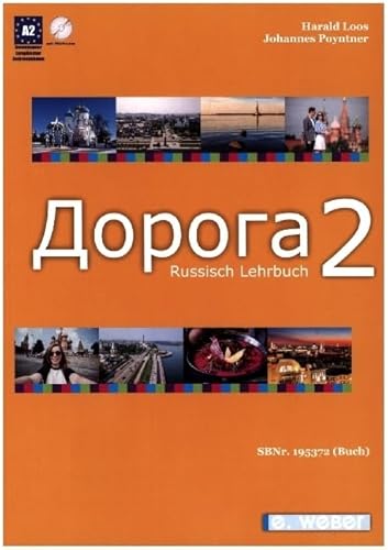 Doroga Band 2 - Lehrbuch Russisch: Niveau A2, mit online-Hörtexten