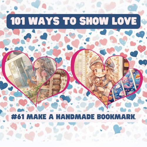 101 Ways to Show Love: #61 Make a handmade bookmark. von Independently published