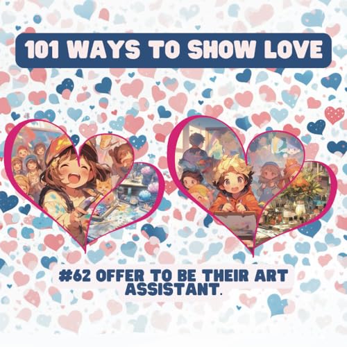 101 Ways to Show Love: #62 Offer to be their art assistant. von Independently published