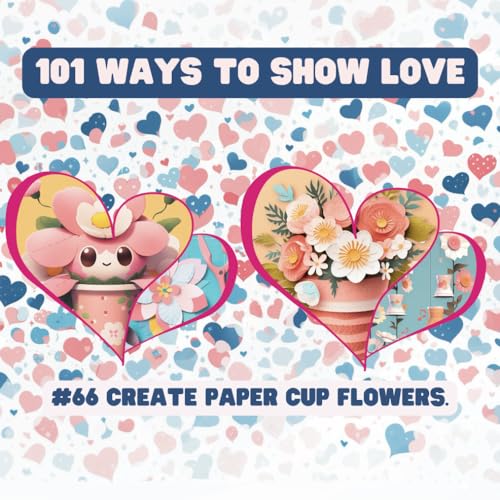 101 Ways to Show Love: #66 Create paper cup flowers. von Independently published
