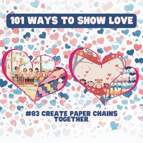 101 Ways to Show Love: #83 Create paper chains together. von Independently published