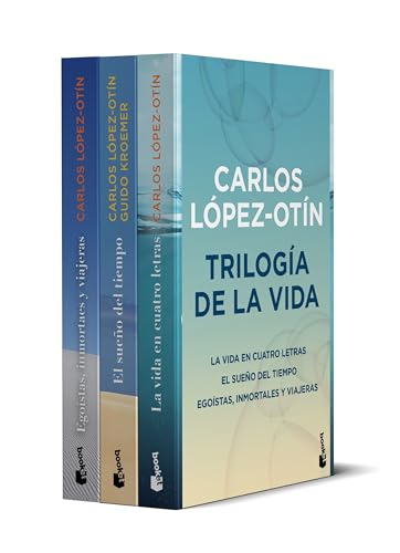 Pack Trilogía de la vida: Contiene La vida en cuatro letras + El sueño del tiempo + Egoístas, inmortales y viajeras (Divulgación) von Booket