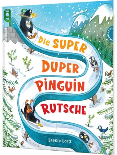 Die Super Duper Pinguin Rutsche: Witziges Bilderbuch mit Fahrzeugen & Tieren