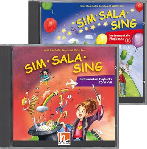 Sim Sala Sing - Alle instrumentalen Playback CDs: 7 Audio-CDs zum gleichnamigen Liederbuch mit über 220 ausgewählten Originalaufnahmen von Helbling