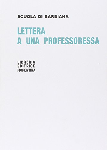 Lettera a una professoressa (Scuola familiare) von Libreria Editrice Fiorentina