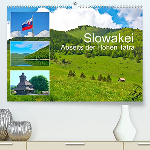 Slowakei - Abseits der Hohen Tatra (hochwertiger Premium Wandkalender 2024 DIN A2 quer), Kunstdruck in Hochglanz
