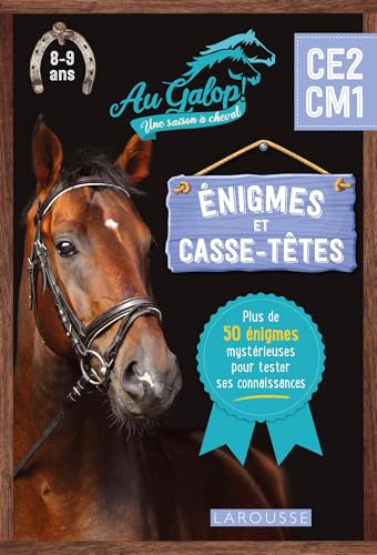 Enigmes et Casse-têtes Au Galop du CE2 au CM1 von LAROUSSE