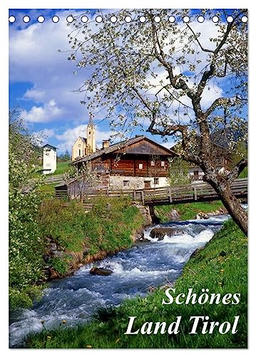 Schönes Land Tirol (Tischkalender 2024 DIN A5 hoch), CALVENDO Monatskalender