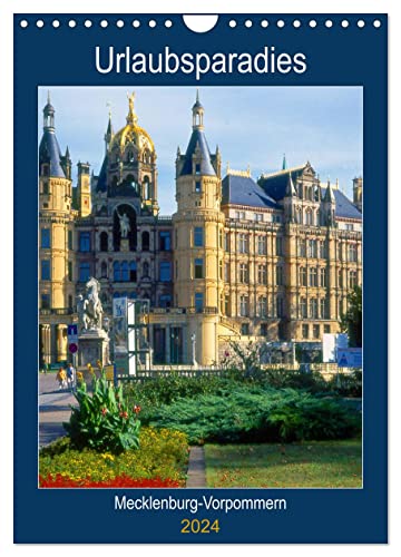 Urlaubsparadies Mecklenburg-Vorpommern (Wandkalender 2024 DIN A4 hoch), CALVENDO Monatskalender von CALVENDO