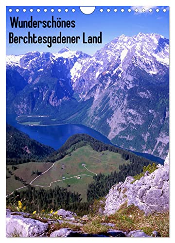 Wunderschönes Berchtesgadener Land (Wandkalender 2024 DIN A4 hoch), CALVENDO Monatskalender