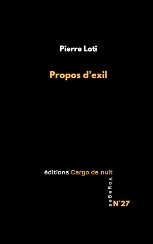 Propos d'exil: Conte oriental Propos d'exil: Conte oriental von Independently published
