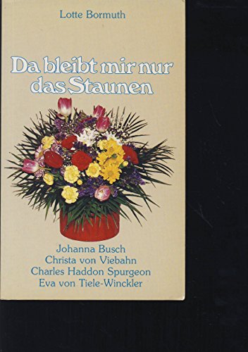 Da bleibt mir nur das Staunen von Marburg, Francke,