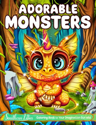 Adorable Monsters Coloring Book: A Collection of Weird and Lovable Monster Illustrations, Large Print Coloring Pages for Adults Women Teens Provide Relaxation and Stress Relief Adorable Monsters Coloring Book: A Collection of Weird and Lovable Monster Illustrations, Large Print Coloring Pages for Adults Women Teens Provide Relaxation and Stress Relief