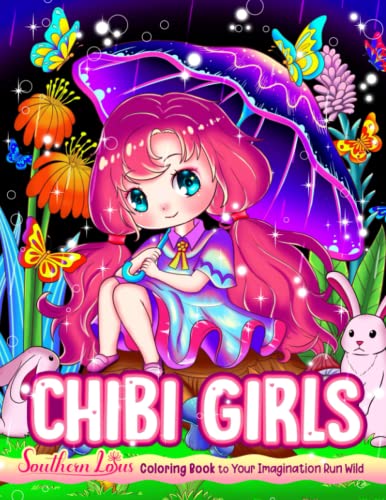 Chibi Girls Coloring Book: Cute Illustrations With Adorable Graphic Designs, Fun To Color And Relax, Relief Stress Activity, Painting Papers For Adults Women Teens Girls Colorists Chibi Girls Coloring Book: Cute Illustrations With Adorable Graphic Designs, Fun To Color And Relax, Relief Stress Activity, Painting Papers For Adults Women Teens Girls Colorists von Independently published
