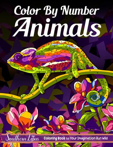 Color by Number Animals: Large Print Animal Coloring Books for Adults to Enjoy Relaxation and Stress Relief, Therapy Activity Color By Numbers Featuring Fish, Lions, Dolphins, and Many More Color by Number Animals: Large Print Animal Coloring Books for Adults to Enjoy Relaxation and Stress Relief, Therapy Activity Color By Numbers Featuring Fish, Lions, Dolphins, and Many More von Independently published