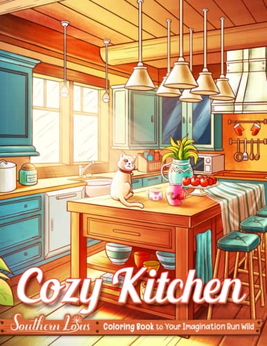 Cozy Kitchen Coloring Book: Relax And Find Your Creative Abilities With Dining Room Scenes Illustrations, Easy Color Pages For Girls Adults Colorists Provide Relieve Stress Cozy Kitchen Coloring Book: Relax And Find Your Creative Abilities With Dining Room Scenes Illustrations, Easy Color Pages For Girls Adults Colorists Provide Relieve Stress