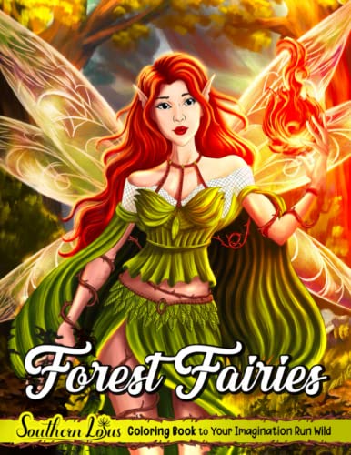 Forest Fairies Coloring Book: Beautiful Flower Fairies Illustrations, Art Lovers Gifts For Adults Teens Girls, Magical Designs Colored Papers To Provide Relaxation And Creativities Forest Fairies Coloring Book: Beautiful Flower Fairies Illustrations, Art Lovers Gifts For Adults Teens Girls, Magical Designs Colored Papers To Provide Relaxation And Creativities von Independently published