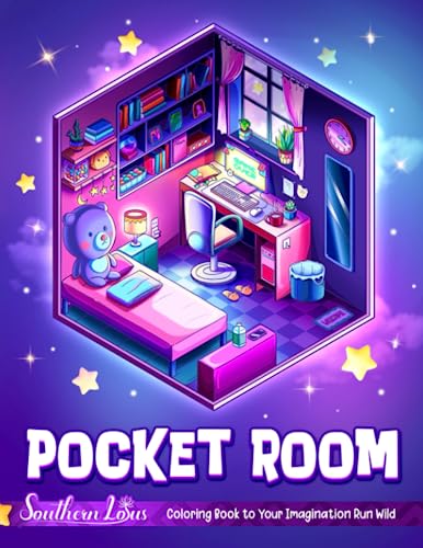 Pocket Room Coloring Book: Tiny Illustrations Of Miniature And Cozy Rooms, Art Lovers Gifts For Adults Teens Girls, Mini Home Colored Papers To Provide Relaxation And Creativity Pocket Room Coloring Book: Tiny Illustrations Of Miniature And Cozy Rooms, Art Lovers Gifts For Adults Teens Girls, Mini Home Colored Papers To Provide Relaxation And Creativity von Independently published