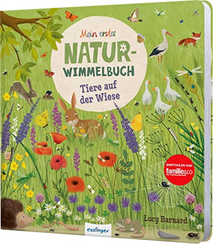 Mein erstes Natur-Wimmelbuch: Tiere auf der Wiese: Mit Suchaufgaben & kurzer Geschichte